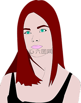 图,女性,女孩
