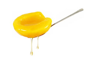 黄桃罐头果肉